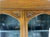 Antique Gothic Style Glass Front Carved Bookcase Cabinet For Sale - Image 13 of 18