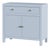 Nora 31 in. W Wood 1 Drawer 2 Door Accent Storage Cabinet, Light Blue For Sale