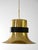 Metal Scandinavian Gold Lamp, 1960s For Sale - Image 7 of 7