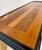 Beige Italian Art Deco Bench with Zebrawood and Cherrywood Inlays and Gold Leaf Legs, 1980s For Sale - Image 8 of 13