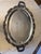 Victorian 1950s Poole Lancaster Rose Silverplate Large Oval Footed Serving Platter For Sale - Image 3 of 14