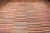 Beautiful Stripped Modern Turkish Rag Rug, Country of Origin: Modern Turkish Rugs, Circa Date: Modern – Color is the...