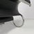 Black Italian Modern Black Faux Leather and Steel Lounge Chair, 1980s For Sale - Image 8 of 16