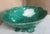 Green Joseph Holdcroft Pond Lily Footed Bowl, C. 1880's For Sale - Image 8 of 14