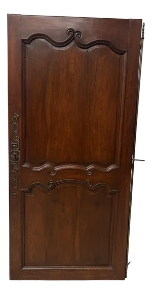 Antique Cabinet Door in Cherry Wood, 1800s