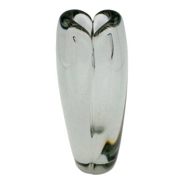 1957 Finnish Art Glass Vase by Kaj Franck For Sale