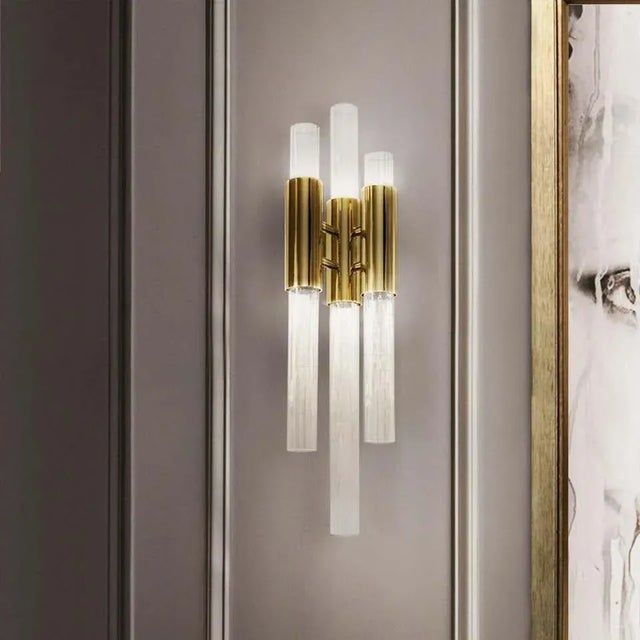 Materials body: brass and crystal glass standard finishes body: gold-plated 6x g9 halogen bulbs (40w max) usa not included...