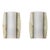 1960s Italian Onyx and Opaline Glass Wall Lights - Pair For Sale