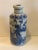 Cornflower Blue 1950s Japanese Porcelain Snuff Bottle For Sale - Image 8 of 8