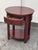 Design Plus Gallery presents a Pair of Valencia Oval Nightstands from Pottery Barn. Each wood nightstand has an oval top,...