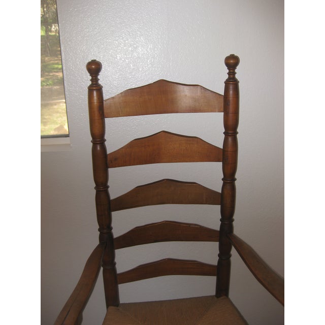 This is a lovely antique armchair with a country farmhouse vibe. The chair is very sturdy and in very good condition. The...