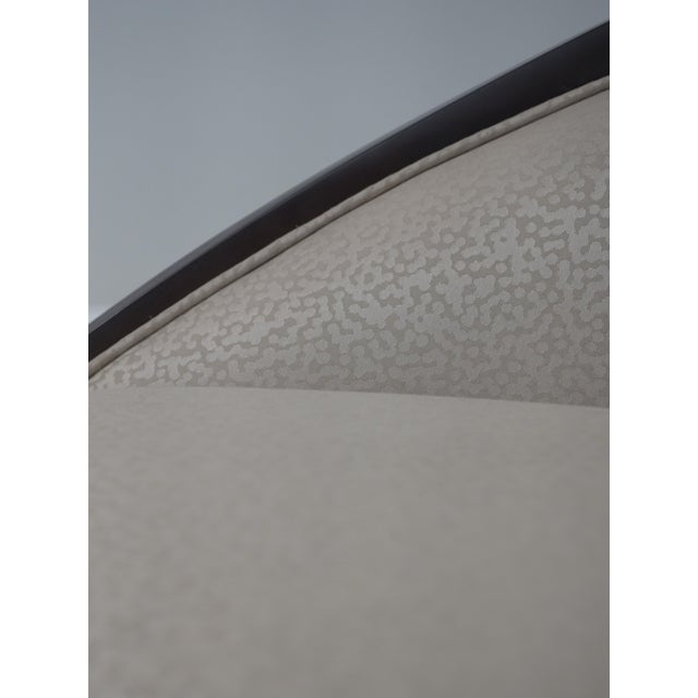 1990s Christopher Guy Swirl Chaise Lounge Sofa For Sale - Image 5 of 18