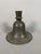 Silver-inlaid Bidri "huqqa" hookah base - Steel, Silver - India - 18th century For Sale