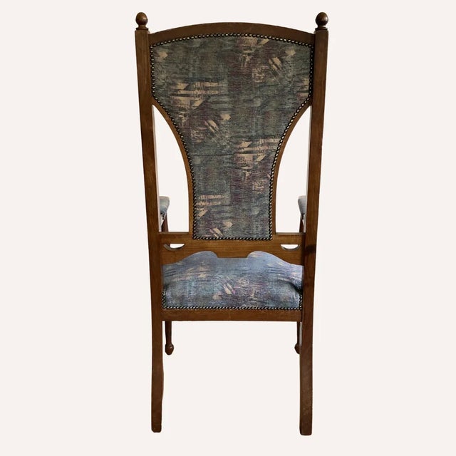 Arts and Crafts English Armchair For Sale - Image 10 of 12