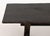 Japanese Ebonized Wood Bench, Meiji Period, 19th Century For Sale - Image 4 of 6
