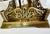 Vintage French Louis XVI Style Brass Fireplace Tool Set / Fleur-De-Lis Finial For Sale - Image 16 of 18
