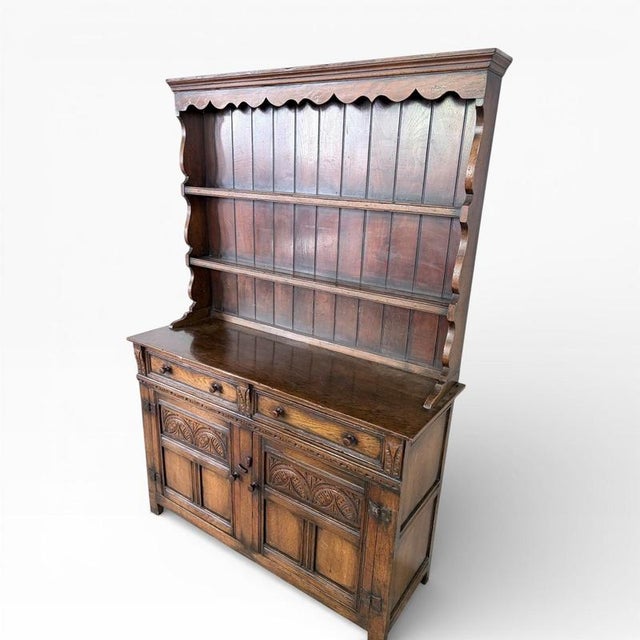 Arts and Crafts Oak Kitchen Pantry by Christopher Pratt For Sale - Image 4 of 7