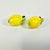 Ceramic 1970s Vintage Italian Mediterranean Hollywood Regency Lemon Salt & Pepper Shakers - A Pair For Sale - Image 7 of 15