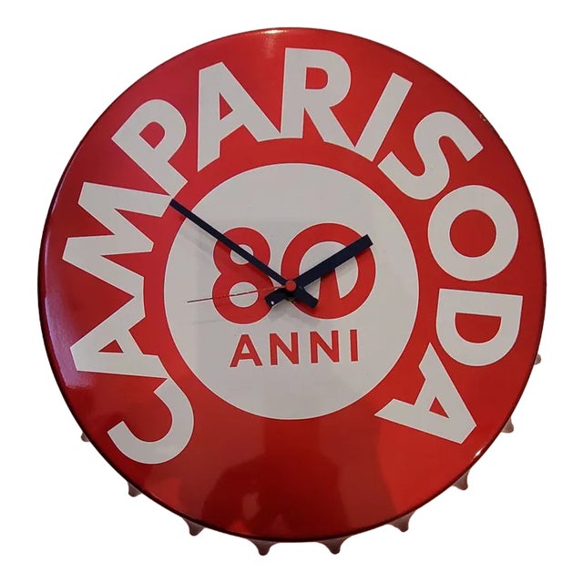 Vintage Italian Advertising Clock, 2012 For Sale