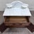Antique Late 1800s Victorian Walnut Marble Top Washstand For Sale - Image 10 of 12