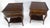 Pair of Thomasville Fine Inlayed Tops Cabriole Legs One Drawer End Tables MINT For Sale - Image 10 of 18