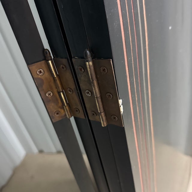 Vintage Monumental 9-Foot Trompe l'Oeil Architectural Folly Screen by Turtle and Crane - Piero Fornasetti Homage For Sale - Image 12 of 12