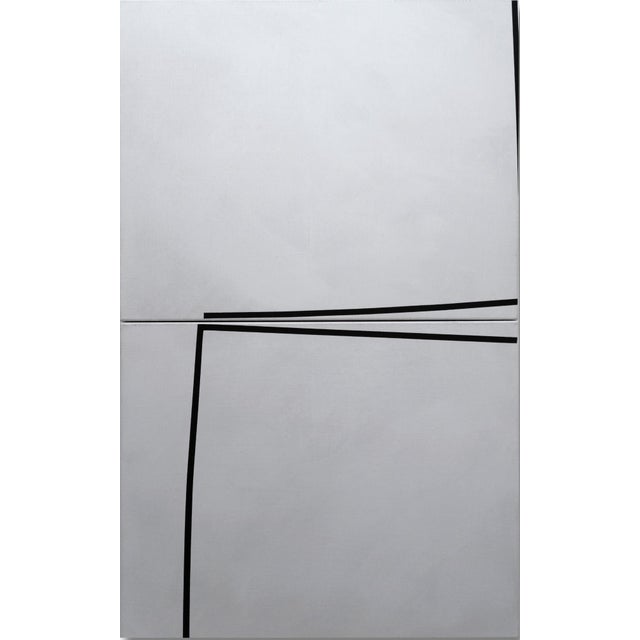 Diptych (2 panels), Each element:80 × 100 cm/31.5 x 39" Unique artwork. Following an artist residency in Dakar in 2010,...