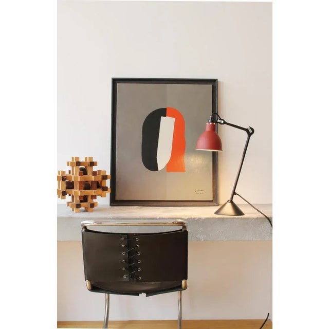 Polycarbonate Lampe Gras N° 205 Table Lamp by Bernard-Albin Gras For Sale - Image 4 of 6