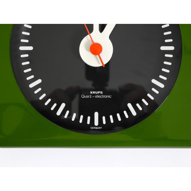 Space Age Wall Clock by Krups, 1970s For Sale - Image 6 of 14