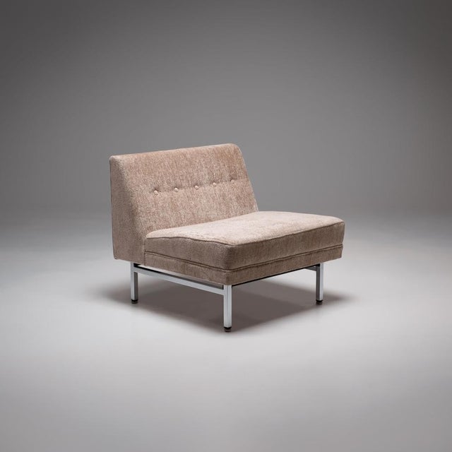 Pink Set of Modular Lounge Chairs by George Nelson for Herman Miller, 1960s For Sale - Image 8 of 15