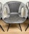 Gray 2022, Scan Design, Orion Dining Chair (Set of Four), Alu Grey Velvet & Vintage Grey Eco-Pele For Sale - Image 8 of 11