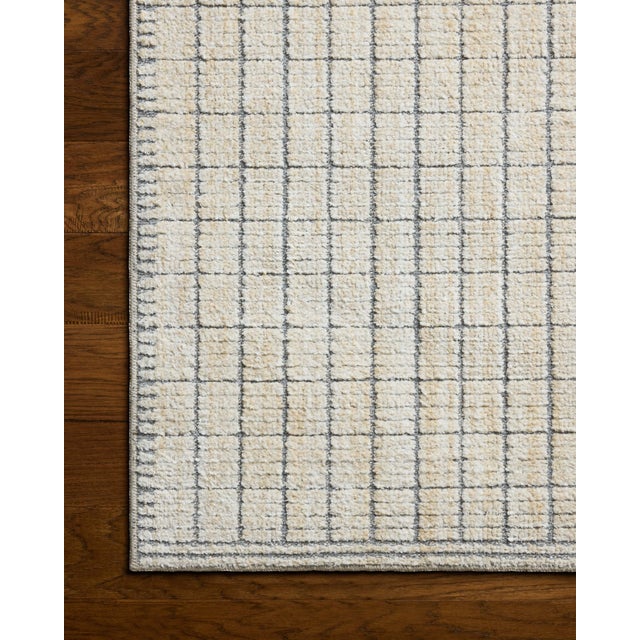 2020s Amber Lewis x Loloi Bexley Rug in Slate / Natural 9' x 13' Area Rug For Sale - Image 5 of 6