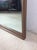 Mid Century Modern Long Rectangular Wall Mirror With Two Glass Panels and Wood Accent For Sale - Image 16 of 18