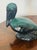 Polychrome ceramic sculpture of Pelican.