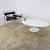 1960s Big Size Mid Century Attributed to Eero Saarinen for Knoll Center Table For Sale - Image 9 of 17