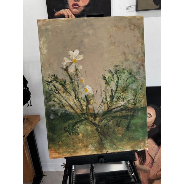 Original Oil on Canvas Floral Art by Michelle Collins For Sale In Houston - Image 6 of 10