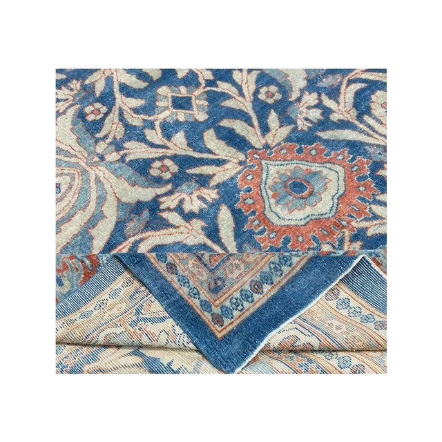 Tribal 1990s Vintage Old Persian Sultanabad Area Rug 10x13 For Sale - Image 3 of 8