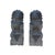 Elevate your property's aesthetic and spiritual harmony with this majestic pair of authentic hand-carved gray stone...