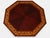 Neoclassical Kindel Inlaid Mahogany Neoclassical Hexagon End Table For Sale - Image 3 of 14