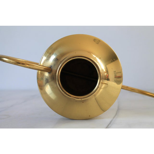 Vintage Brass Watering Can W/ Copper Floral Motif For Sale - Image 9 of 9