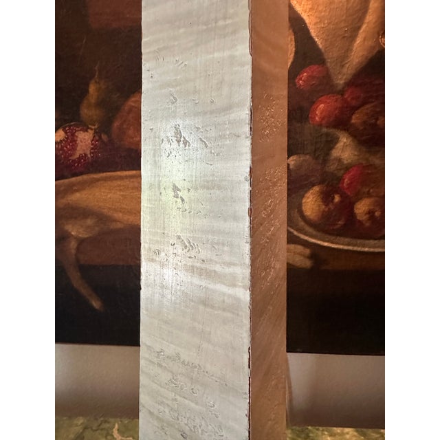 Pair Very Large Mid Century Architectural Painted Wood Obelisks. For Sale - Image 11 of 11