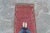 Late 19th Century Allover Dark Red Olive Blue Hand Knotted Rug - 3’3” X 5’4” For Sale - Image 4 of 11