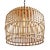 Bamboo Strip Cage Pendant Light For Sale - Image 4 of 12
