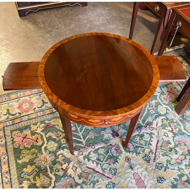 Late 20th Century Small Baker Side Table For Sale - Image 12 of 12