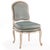 A distinguished set of eight French Louis XV-style side chairs dating to circa 1910, crafted with finely shaped and...