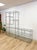 Mid-Century Modern Rare Milo Baughman Style Chrome Glass Etagere Display Shelf Vintage MCM Shelving For Sale - Image 3 of 12