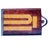 1980s Vintage Pottery Barn Leather Cribbage Board For Sale - Image 5 of 7