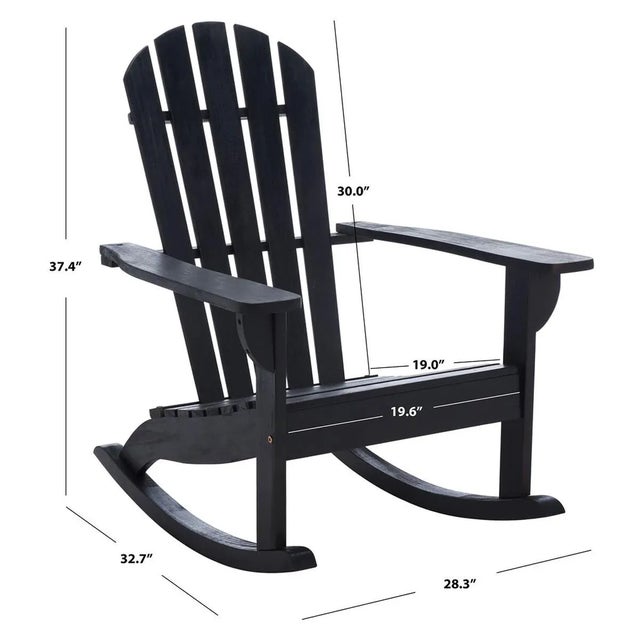 2020s Brizio Adirondack/Rocking - Black For Sale - Image 5 of 11