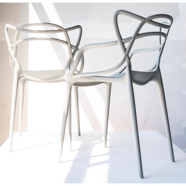 Kartell Philippe Starck With Eugeni Quitllet Masters Chairs - a Pair For Sale - Image 12 of 13