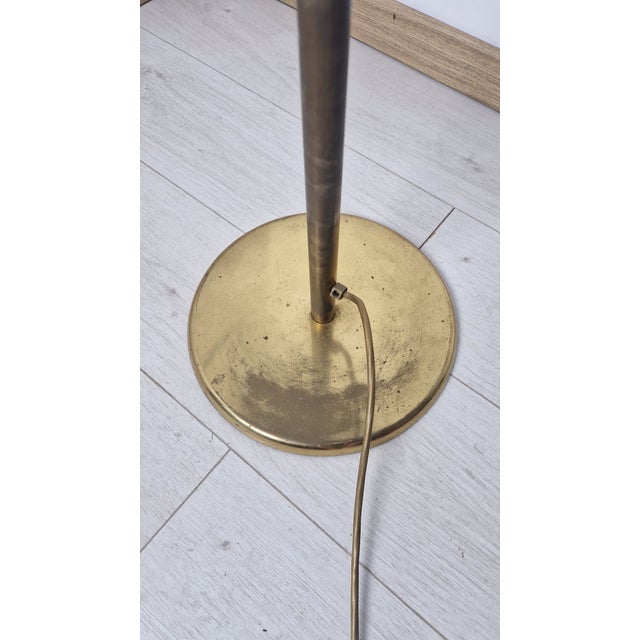 Telescopic Floor Lamp for Reading in Brass, 1960s For Sale - Image 11 of 12